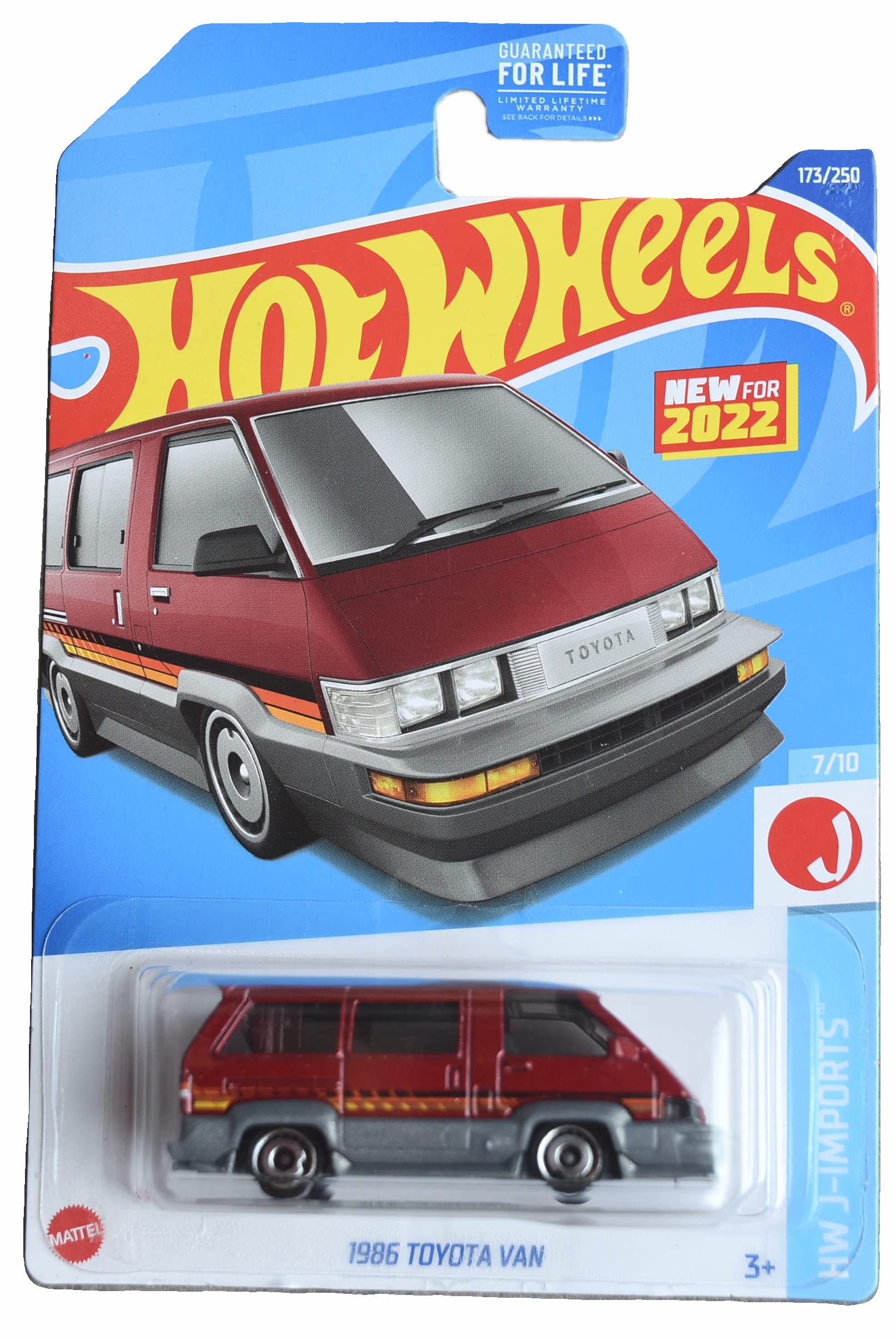 Hot Wheels 1986 Toyota Van Diecast Car - 1:64 Scale Collectible Toy Vehicle for Kids & Adults - Perfect for Display, Play & JDM Car Collection