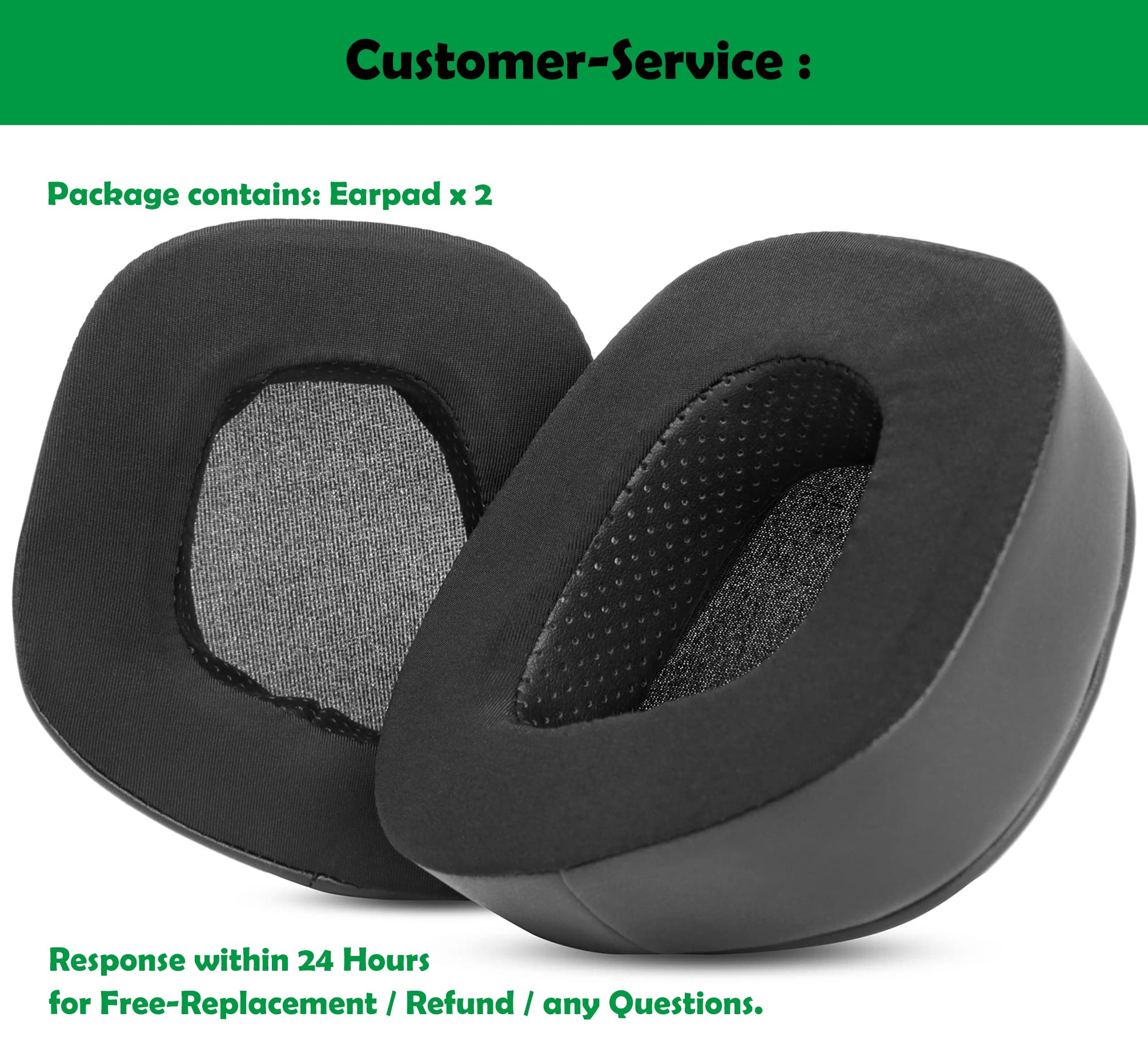 Cooling Gel Memory Foam Ear Pads - Replacement Cushions for Corsair Void & Void Pro Gaming Headsets - Enhanced Comfort for Long Gaming Sessions - Perfect for PC, PS4, Xbox Gaming with 7.1 Surround Sound