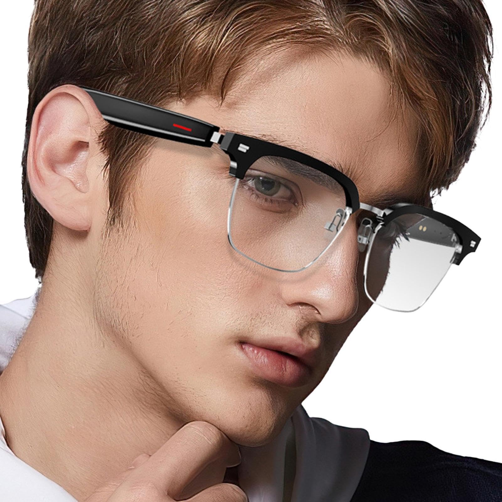 Swiftbox Smart Glasses with Built-in Speakers - Wireless Bluetooth Audio Glasses for Phone Calls & Music | Hands-Free Smart Eyewear for Workouts, Commuting & Outdoor Activities