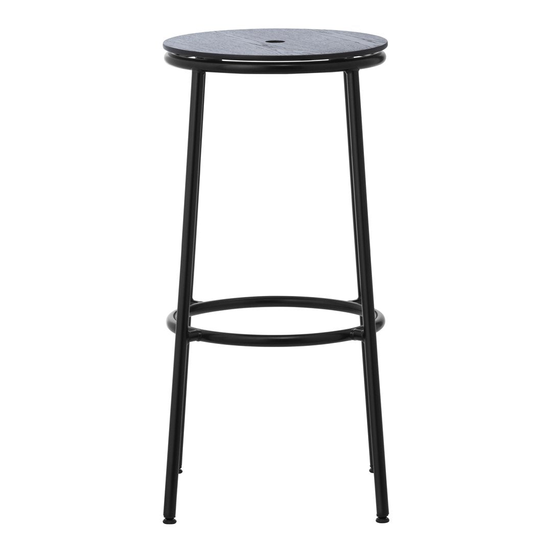 Simon Legald Circa Bar Stool by Normann Copenhagen - Modern Scandinavian Design Bar Height Stool for Kitchen Island, Breakfast Nook & Home Decor
