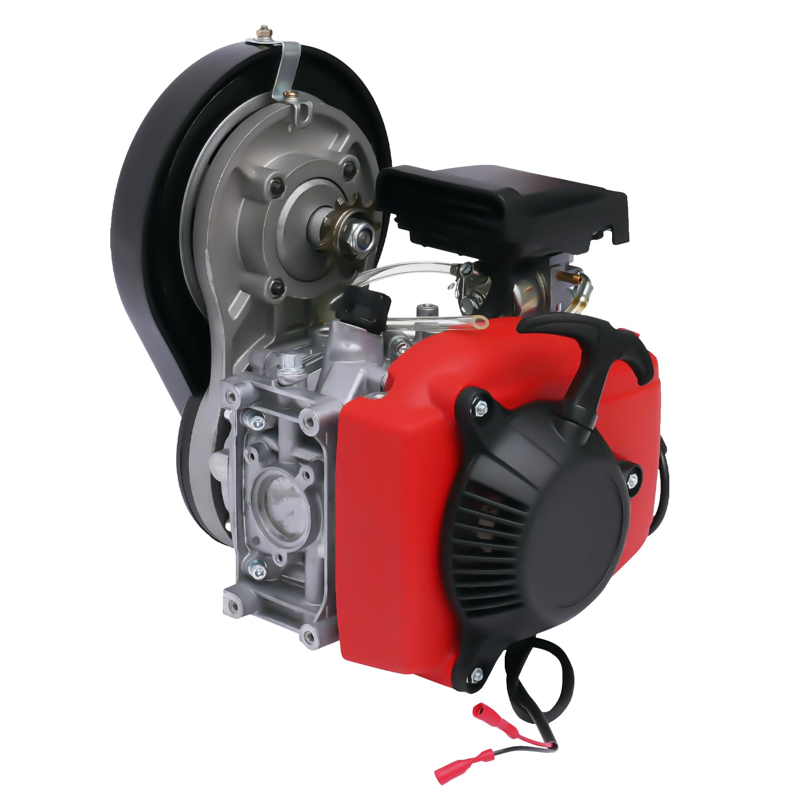 49CC 4-Stroke Bicycle Engine Kit - Single Cylinder Air-Cooled Gas Motor for 26