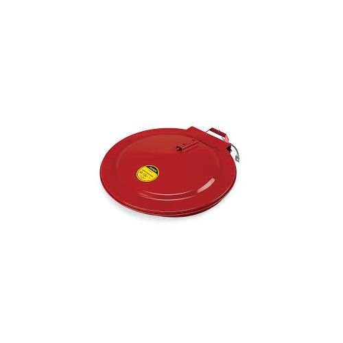 Justrite 26750 Red Fusible Link Drum Cover for 55 Gallon Steel Drums - Fire Protection for Industrial & Chemical Storage