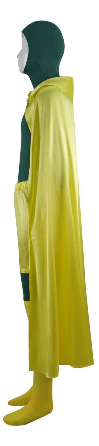 Scarlet Witch Cosplay Costume for Adults - Wanda Maximoff Jumpsuit & Cloak Set (Large) | Halloween, Comic-Con & Marvel Themed Parties Outfit