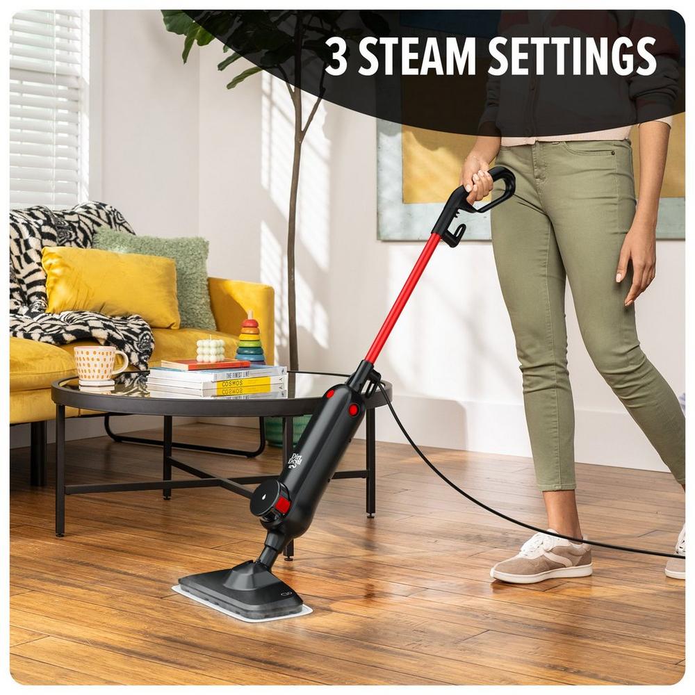 Best Steam Mop with 4-Pack Steam Water Refills - Deep Cleaning for Hardwood Floors & Tile - Perfect for Home & Office Use