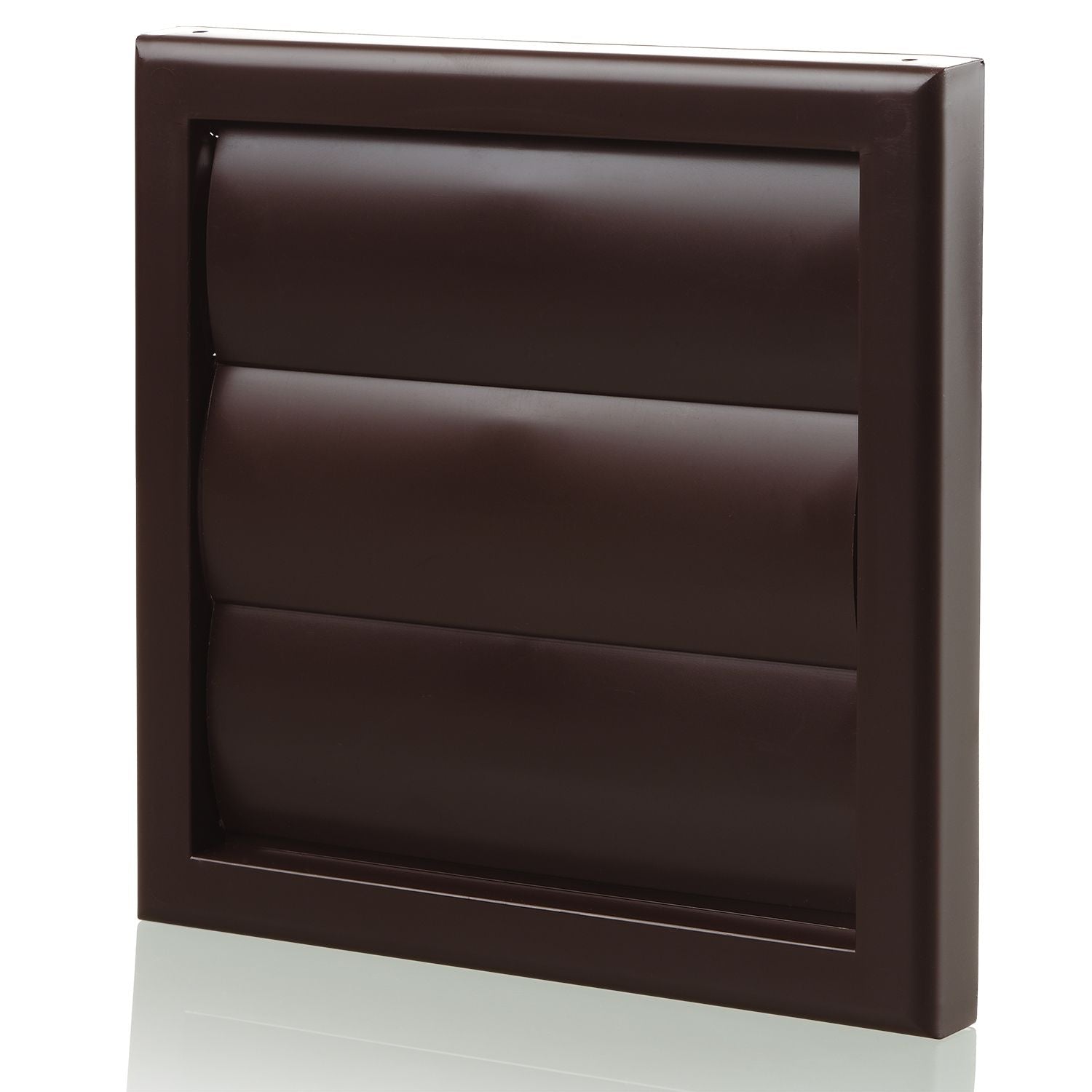 Blauberg 100mm Gravity Grille in Brown - Durable HVAC Vent Cover for Home & Office Airflow Control