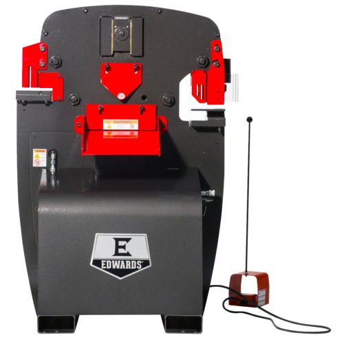 50 Ton Ironworker Machine - Heavy Duty Metal Fabrication Equipment for Cutting, Punching & Bending | Perfect for Metal Workshops, Construction Sites & Industrial Manufacturing