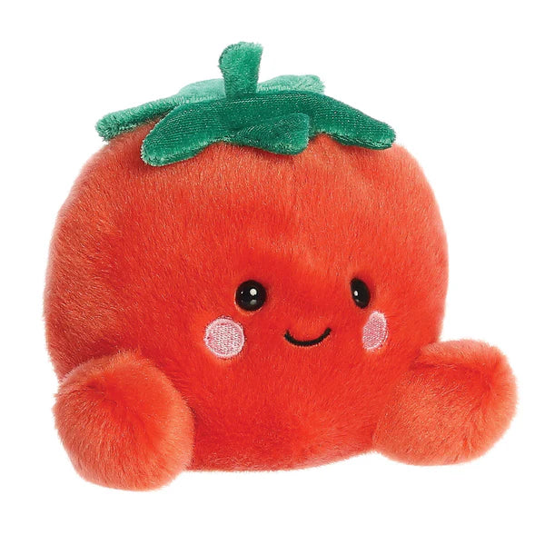 Palm Pals Boyd Tomato Plush Toy - Soft & Cute Stuffed Animal for Kids, Collectors & Gifts | Perfect for Playtime, Decor & Stress Relief