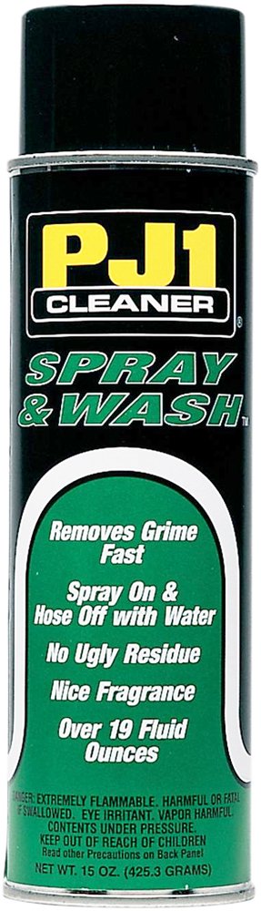 PJ1 Spray & Wash Degreaser - Heavy Duty Cleaner for Automotive, Kitchen, and Industrial Use - Removes Grease, Oil, and Stains Effectively - Perfect for Engines, Tools, and Grills