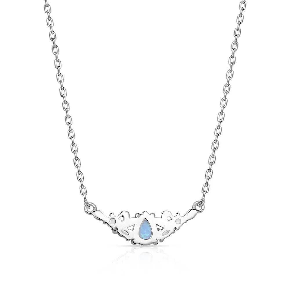 Exquisite Opal Crystal Necklace for Women - Elegant Handmade Jewelry Gift for Birthday, Anniversary & Special Occasions | Perfect for Weddings, Parties & Everyday Wear