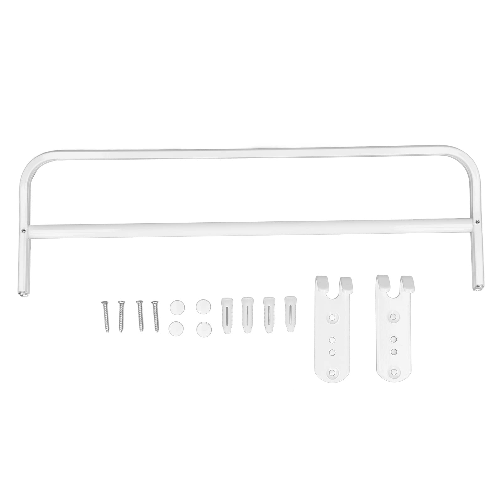14.4 Inch Stainless Steel Towel Bar - Heavy Duty 304 Bath & Hand Towel Holder for Bathroom & Kitchen - Multipurpose Wall Mounted Towel Rack with Elegant Design - Perfect for Small Spaces, Dorm Rooms & Modern Home Decor