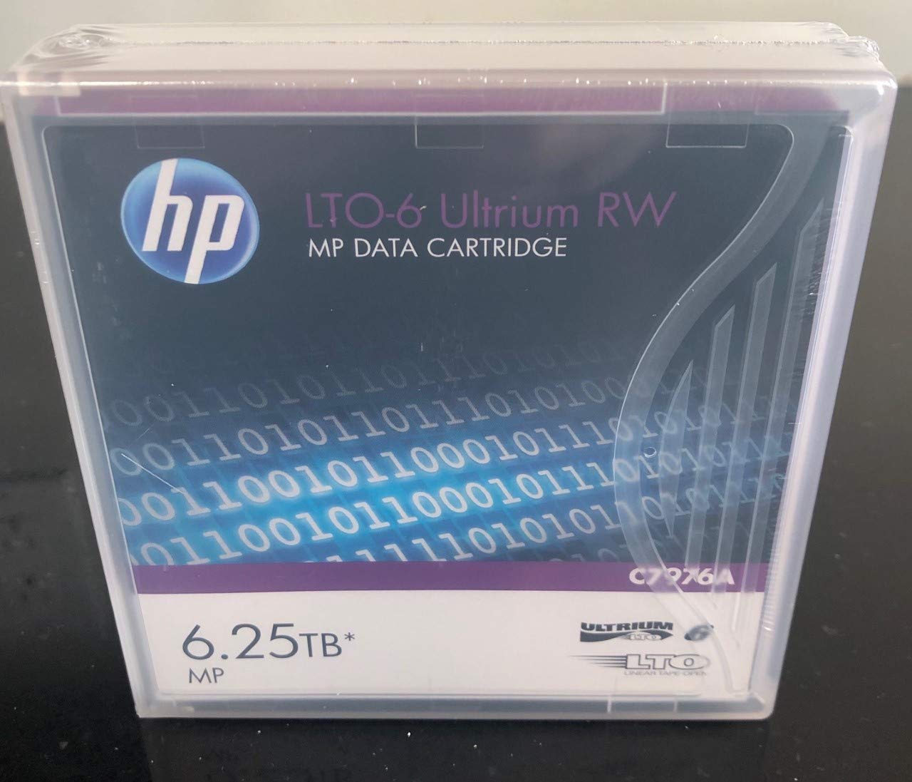 5 Pack HP C7976A LTO6 Data Tape 6.25TB (New) - High Capacity Backup Storage Solution for Enterprise Servers & Data Centers
