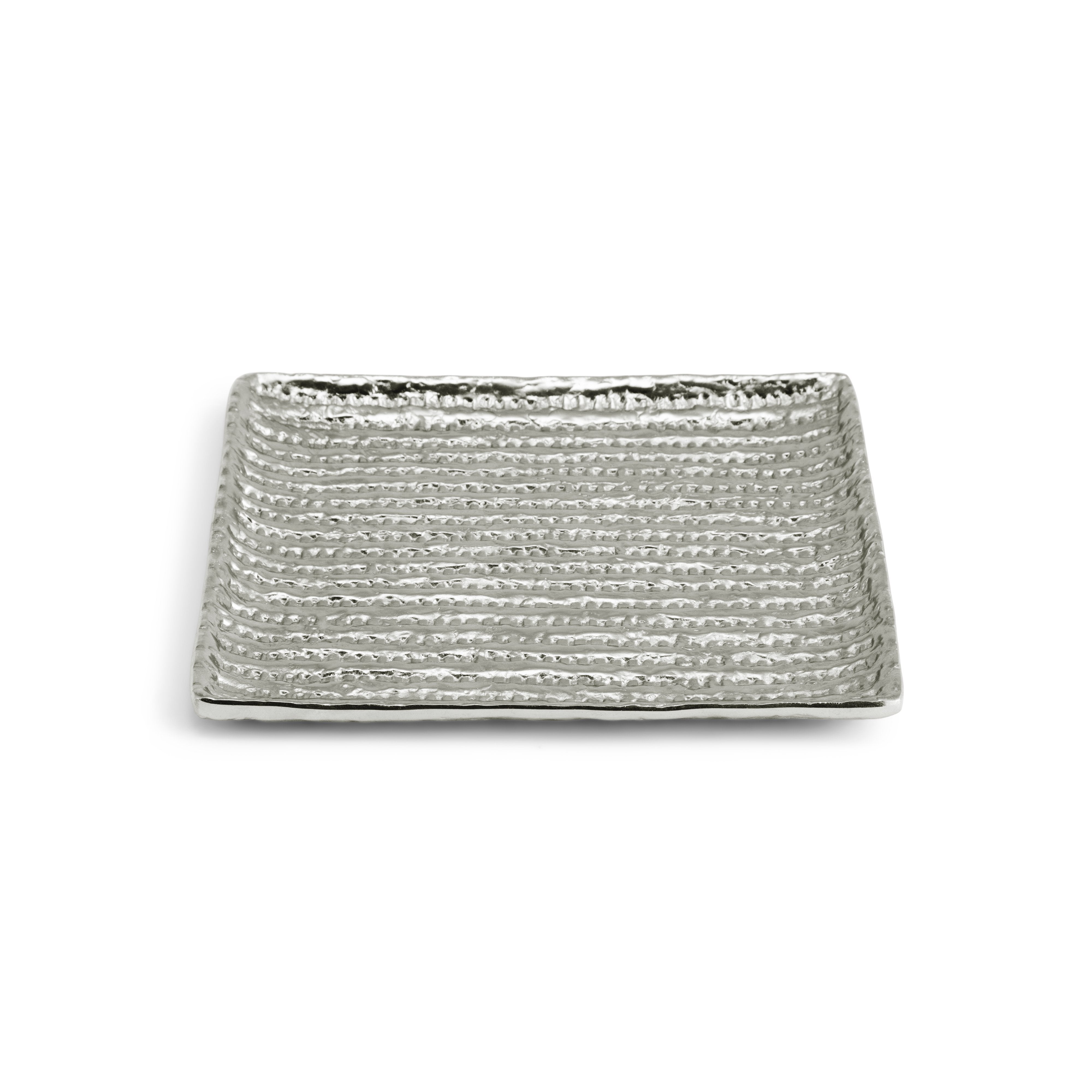 Handmade Ceramic Matzah Plate for Passover Seder - Elegant Judaica Serving Tray for Holiday Meals & Jewish Traditions
