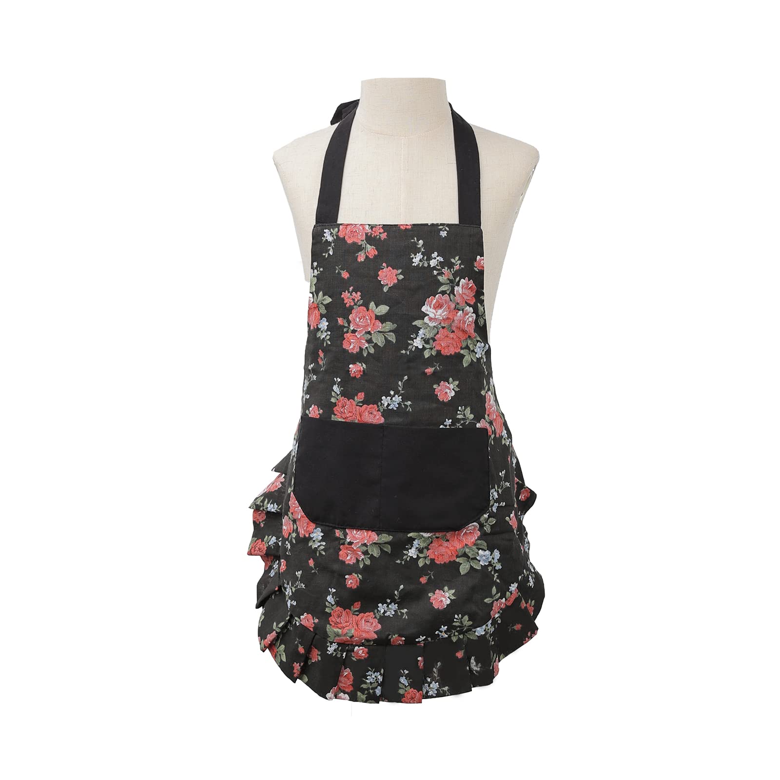 Premium Surblue Kitchen Aprons for Women - Heavy Duty Cooking, Baking, BBQ & Gardening Apron - Perfect for Home Chefs, Bakers & Outdoor Grilling