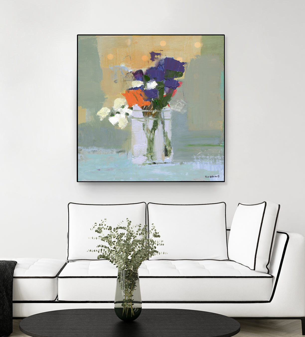 Polka Dot Bouquet No. 8 - Elegant Floral Arrangement for Weddings, Home Decor & Special Occasions