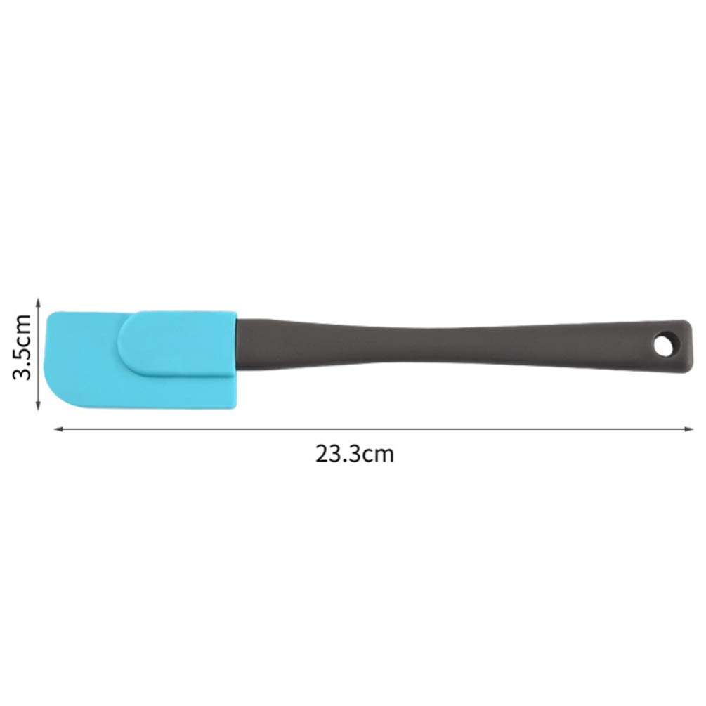 Hemoton 4-Piece Silicone Spatula Set - Bread Jam Spreader, Frosting Knife, Butter Scraper, Cheese & Peanut Butter Spatula - Non-Stick Baking & Cooking Tools for Cake Decorating, Jelly Spreading, Kitchen Essentials