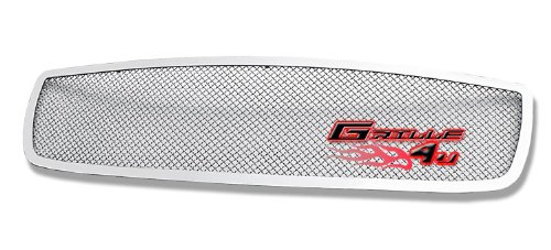 APS Compatible with Dodge Charger 2005-2010 Main Upper Stainless Steel Chrome Mesh Front Grill Grille Insert D75320T - Perfect for Car Upgrades & Customization