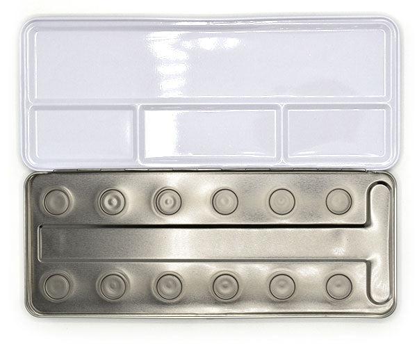 Ben Nye Professional Refillable Metal Makeup Palette Box - Perfect for Artists, Theatrical & Special FX Makeup Application
