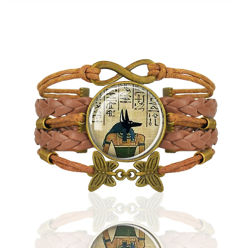 Egyptian Kingdom Bracelet - Handmade Ancient Egyptian Style Jewelry for Women | Perfect for Boho Fashion, Cultural Events & Gift Giving