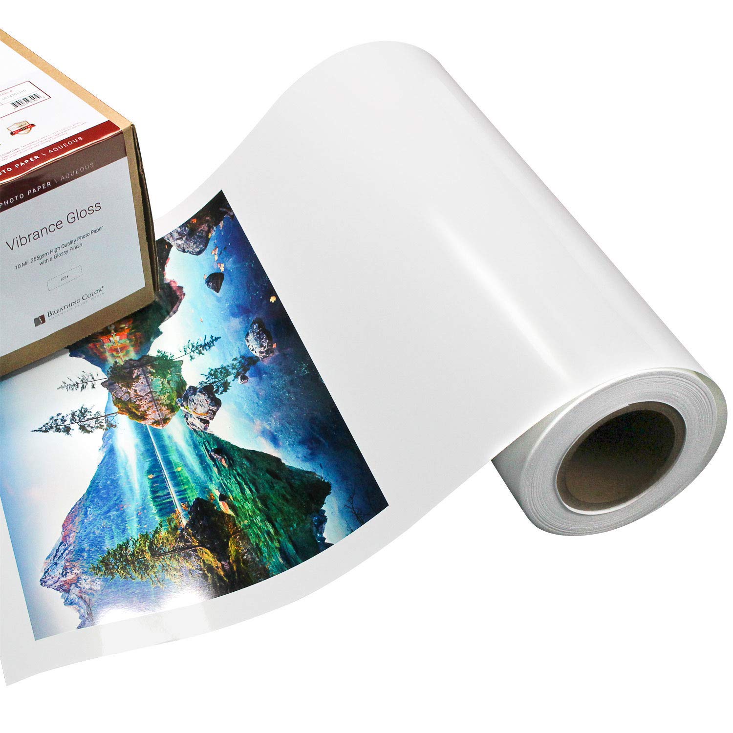 Vibrance Gloss Photo Printer Paper - 10 mil 255 gsm Glossy Finish Premium Photo Paper Roll (3