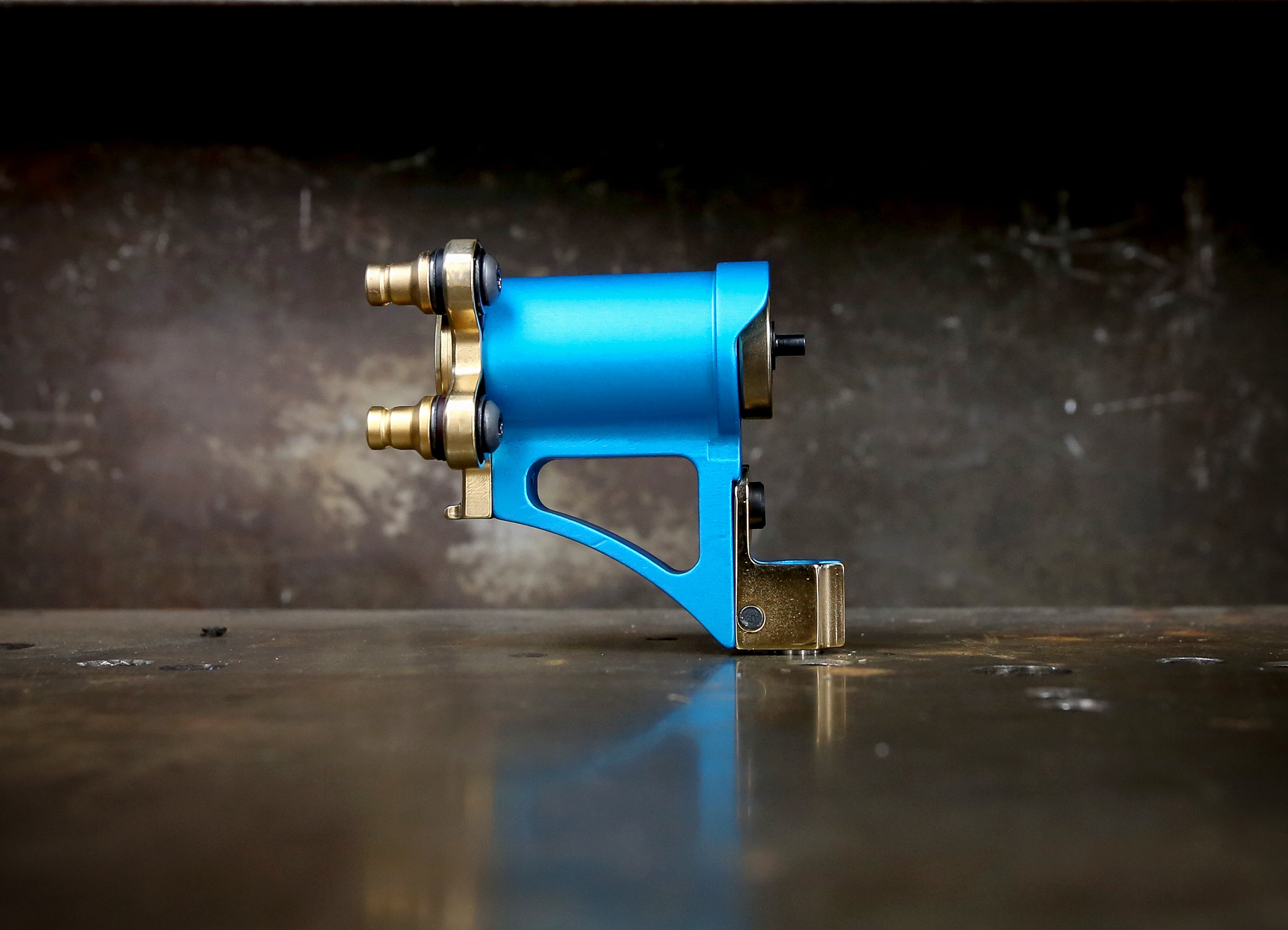 Limited Edition Mike Pike PMA Direct Drive Rotary Tool - Blue & Gold | High-Precision Rotary Tool for DIY, Woodworking & Metalworking Projects