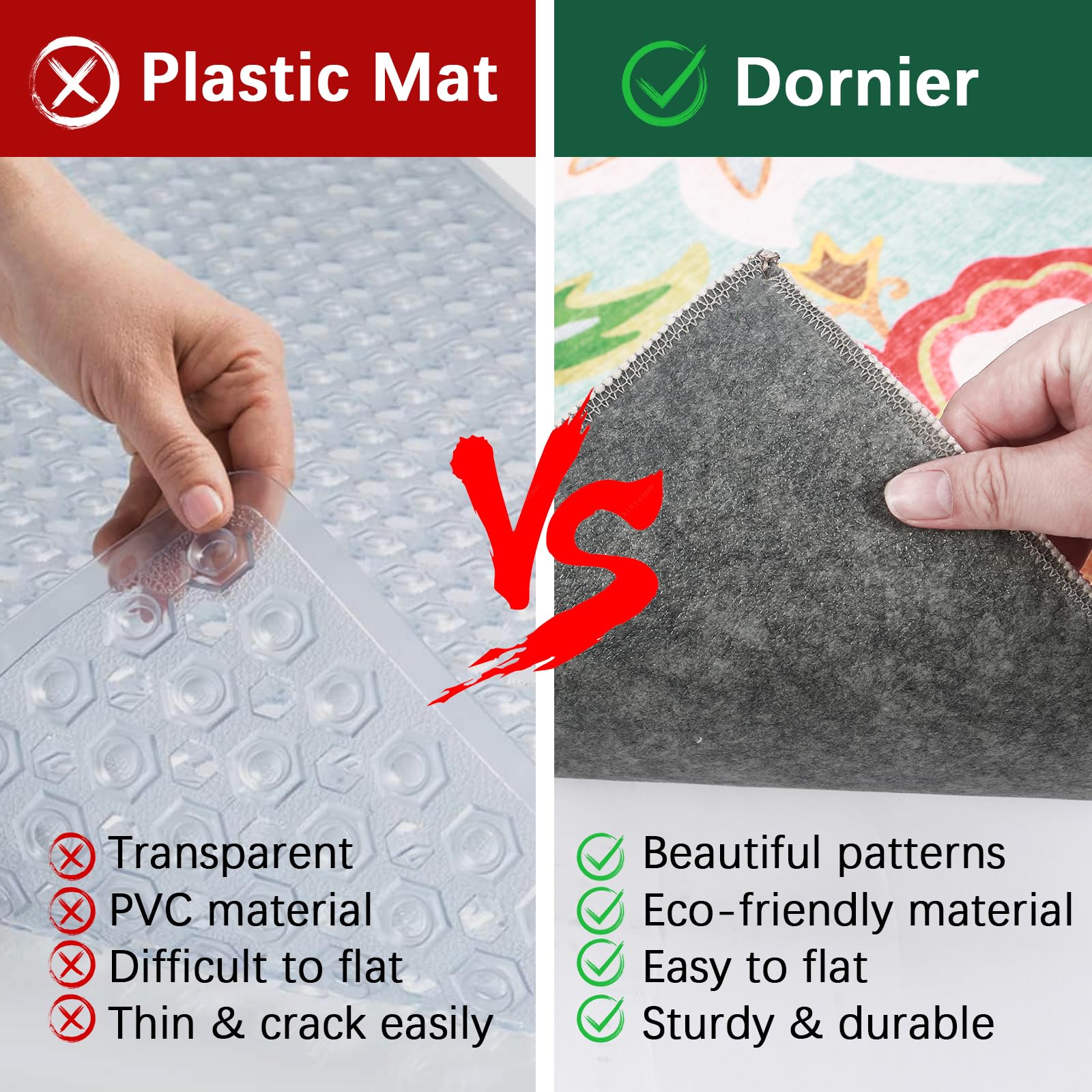 Premium Office Chair Mat for Hardwood & Tile Floors - 36