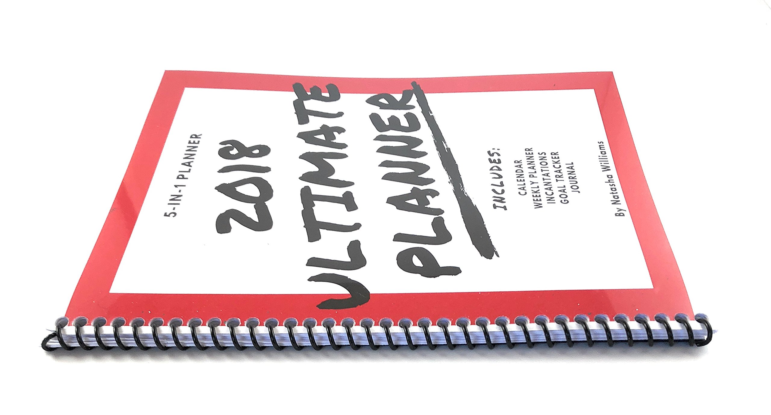 5-in-1 Motivational Planner - Calendar, Journal & Goal Tracker for Productivity & Success