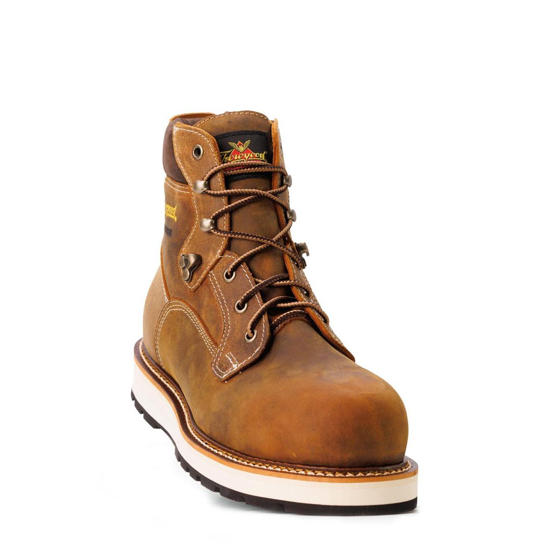 Iron River Series 6 Composite Toe Waterproof Wedge Work Boots for Men - Slip Resistant & Safety Toe - Ideal for Construction, Landscaping & Outdoor Work