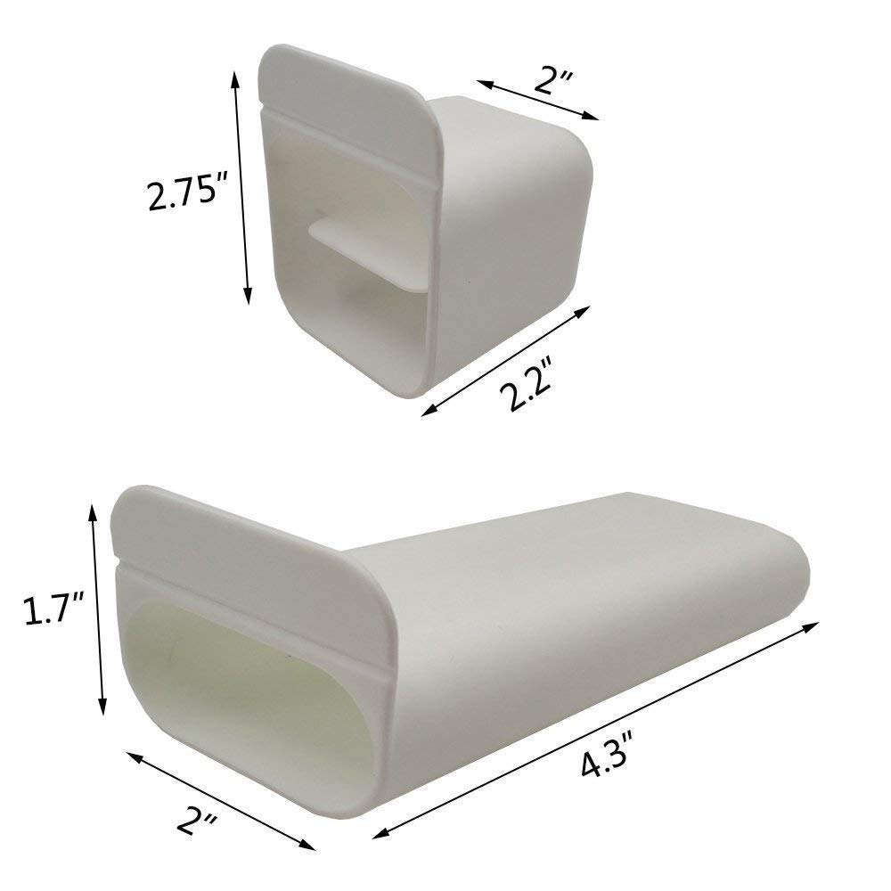 Creative DIY Screen Pen Pencil Holders - 2 Pack Grey Desktop Organizer for Computer Monitor, Perfect for Office, Home & School Workspace Organization