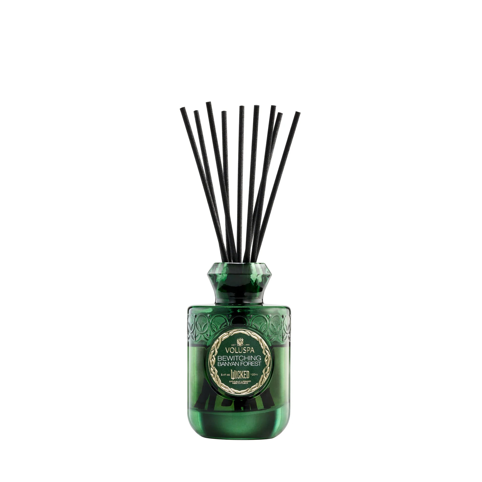 Bewitching Banyan Forest Reed Diffuser - Wicked Collection | Premium Home Fragrance Oil Diffuser for Living Room, Bedroom & Office | Long-Lasting Aromatherapy Gift Set