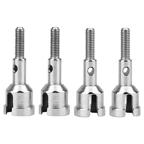 4pcs Metal Differential Cups & RC Wheels - Replacement Parts for 1/18 Scale RC Car Upgrades (Color Options) | Durable Spare Parts for Off-Road Racing & RC Vehicle Maintenance