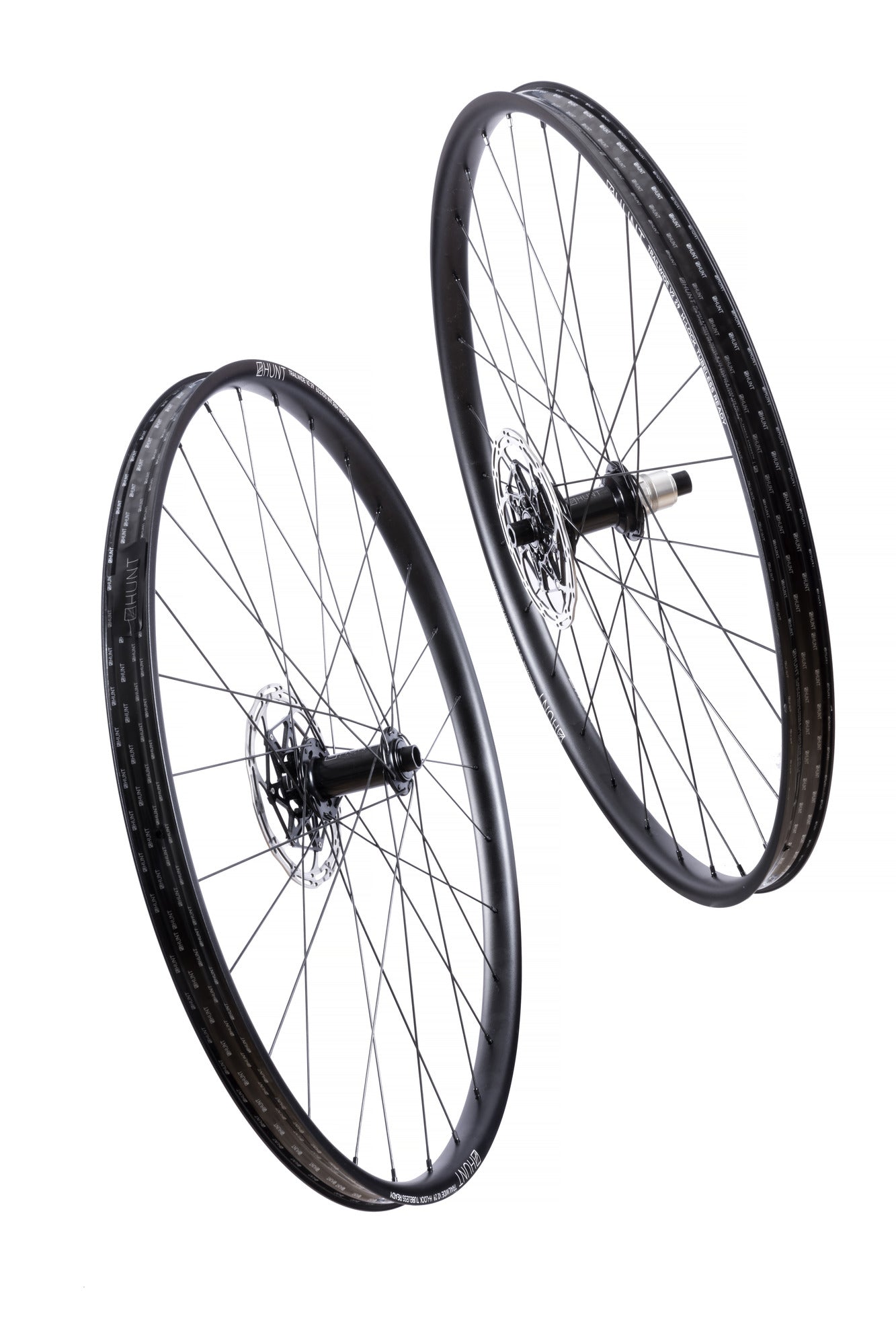 HUNT Trail Wide MTB 29 Wheelset - Lightweight & Durable Mountain Bike Wheels for Trail Riding - Perfect for Off-Road Cycling & Mountain Adventures