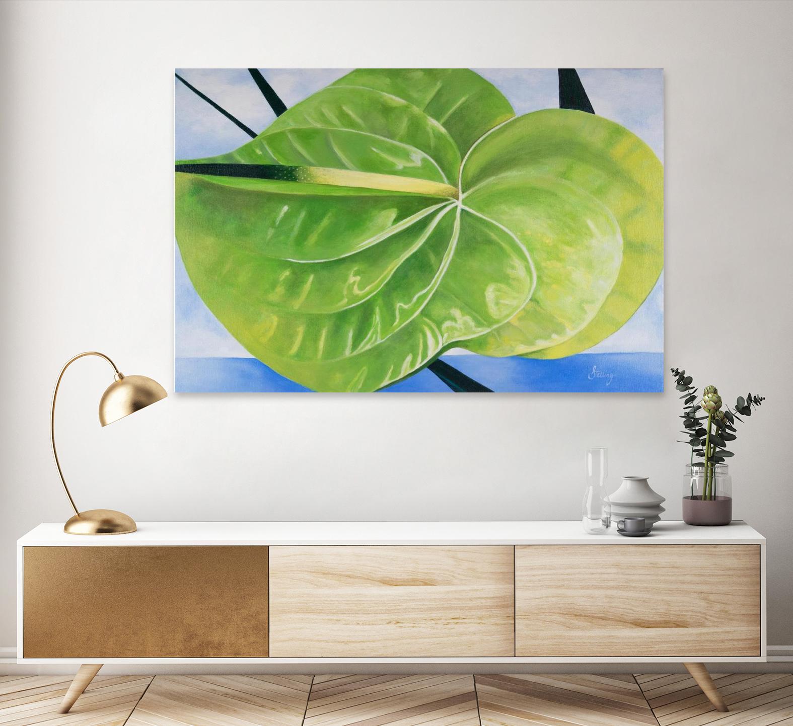 Anthurium Plant - Live Tropical Flowering Houseplant for Home & Office Decor | Perfect for Indoor Gardens, Gifts, and Wedding Centerpieces