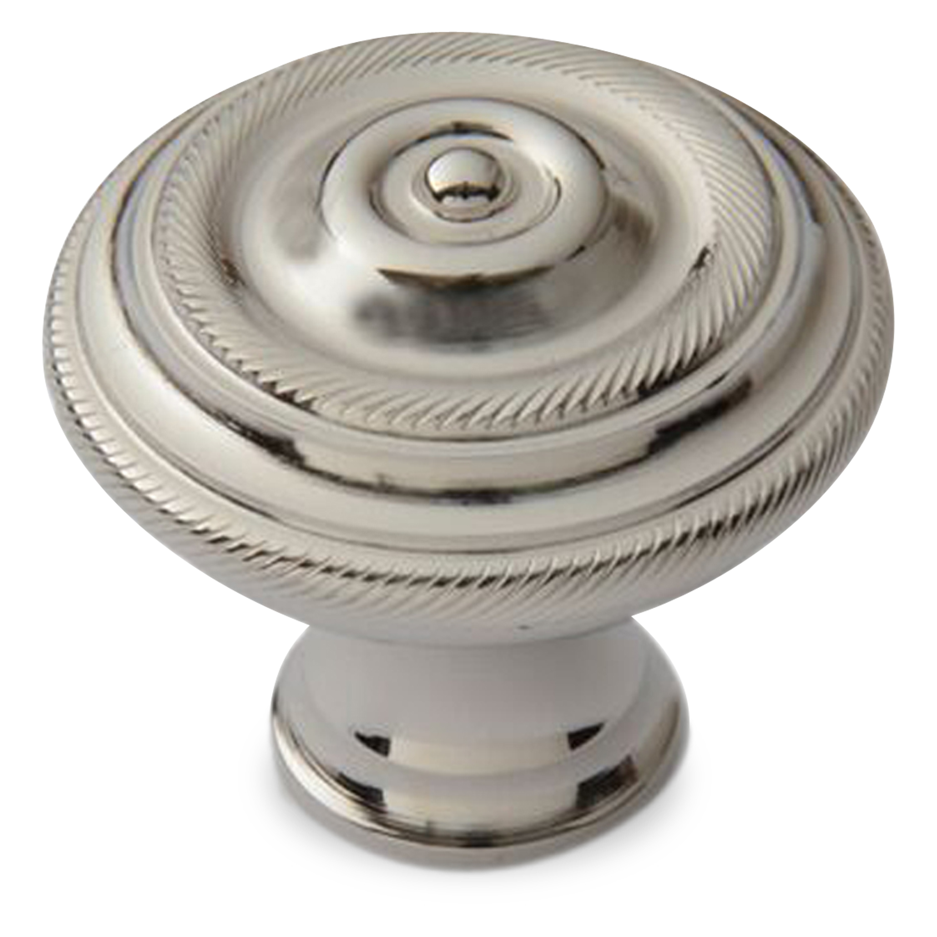 Chautauqua 1.5 Inch Cabinet Knob - Solid Brass Hardware for Kitchen & Bathroom Cabinets - Vintage Style Drawer Pulls for Home Decor and Furniture Upgrade