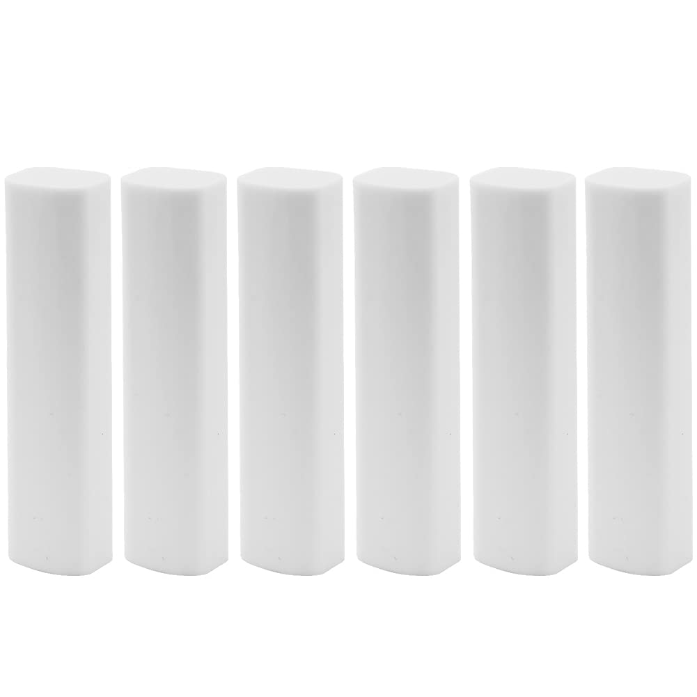 6-Pack Eraser Refills for Mechanical Pencils - Premium Replacement Erasers for Kids, School & Art Supplies - Perfect for Writing, Drawing & Classroom Use