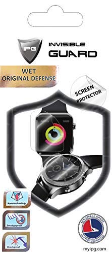 IPG For MISFIT VAPOR SMARTWATCH Screen Protector (2-Pack) - Invisible, Self-Healing, Bubble-Free Protective Film with Lifetime Replacement Warranty - Perfect for Gym, Running & Daily Use
