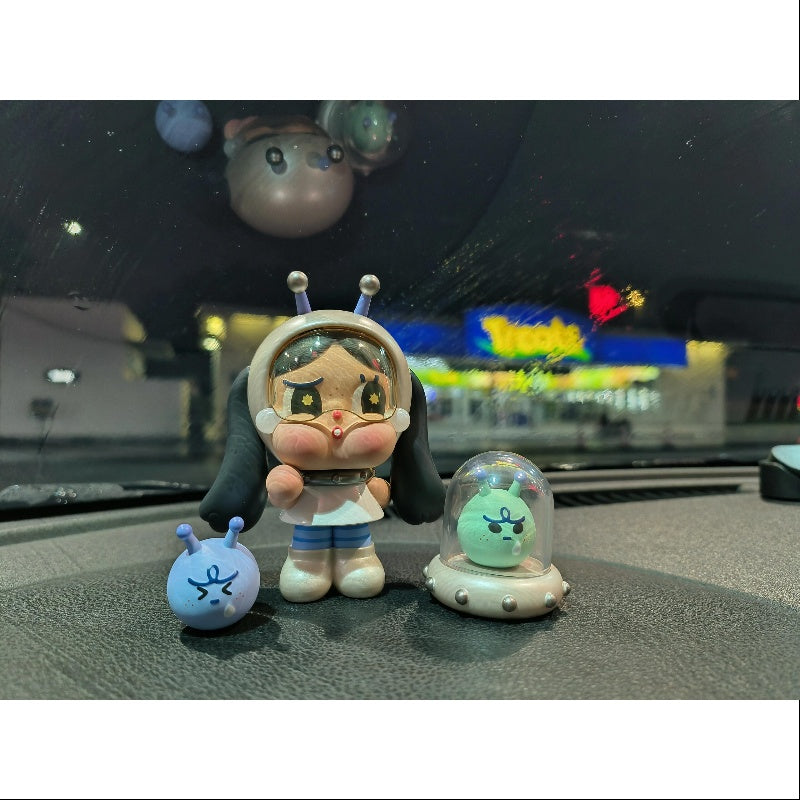 Crybaby Cry Me A Galaxy Figurine 2025 Limited Edition Collectible - Rare Anime-Inspired Space-Themed Decoration for Home, Office & Gift Giving