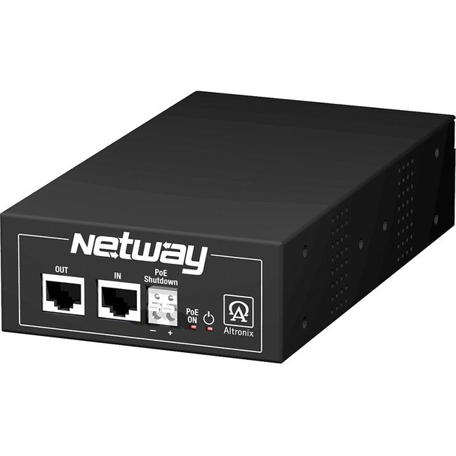 1Port Midspan PoE & PoE+ Injector, UL/CUL Listed, CE Approved - Power Over Ethernet for IP Cameras, VoIP Phones & Wireless Access Points