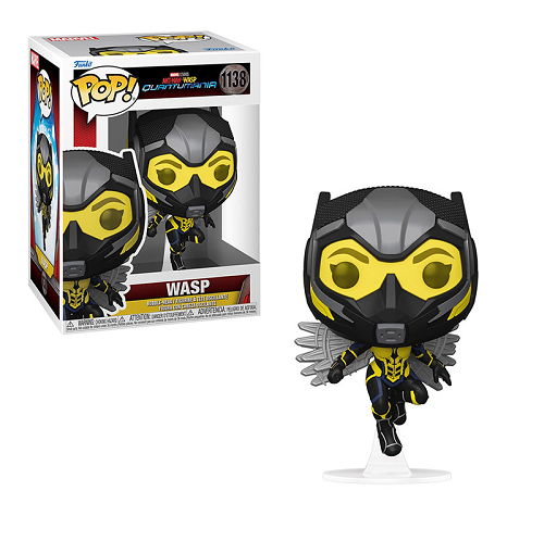 Funko Pop! Marvel Ant-Man and The Wasp: Quantumania - Wasp #1138 Collectible Vinyl Figure | Perfect for Marvel Fans, Movie Collectors, and Home Office Decor