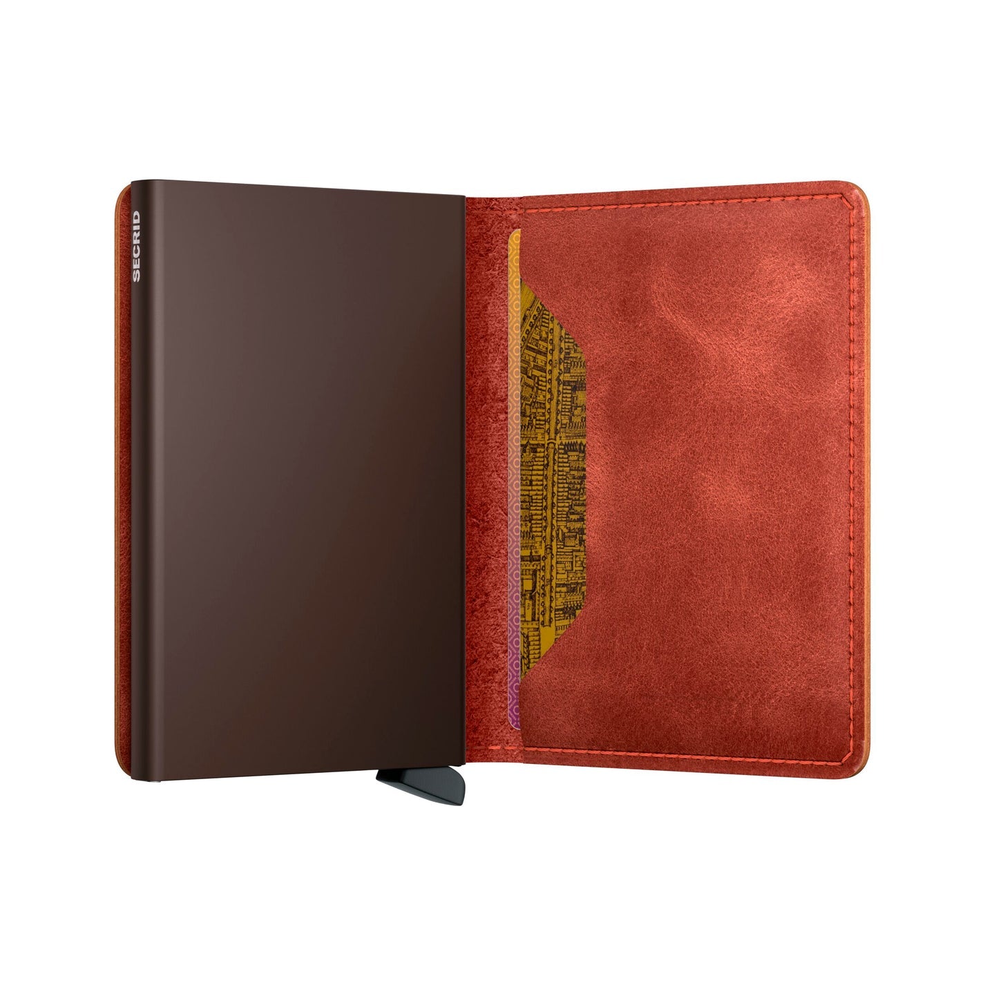 SECRID Slimwallet Vintage - RFID Blocking Leather Wallet for Men & Women | Compact & Stylish Card Holder for Everyday Use, Travel & Business