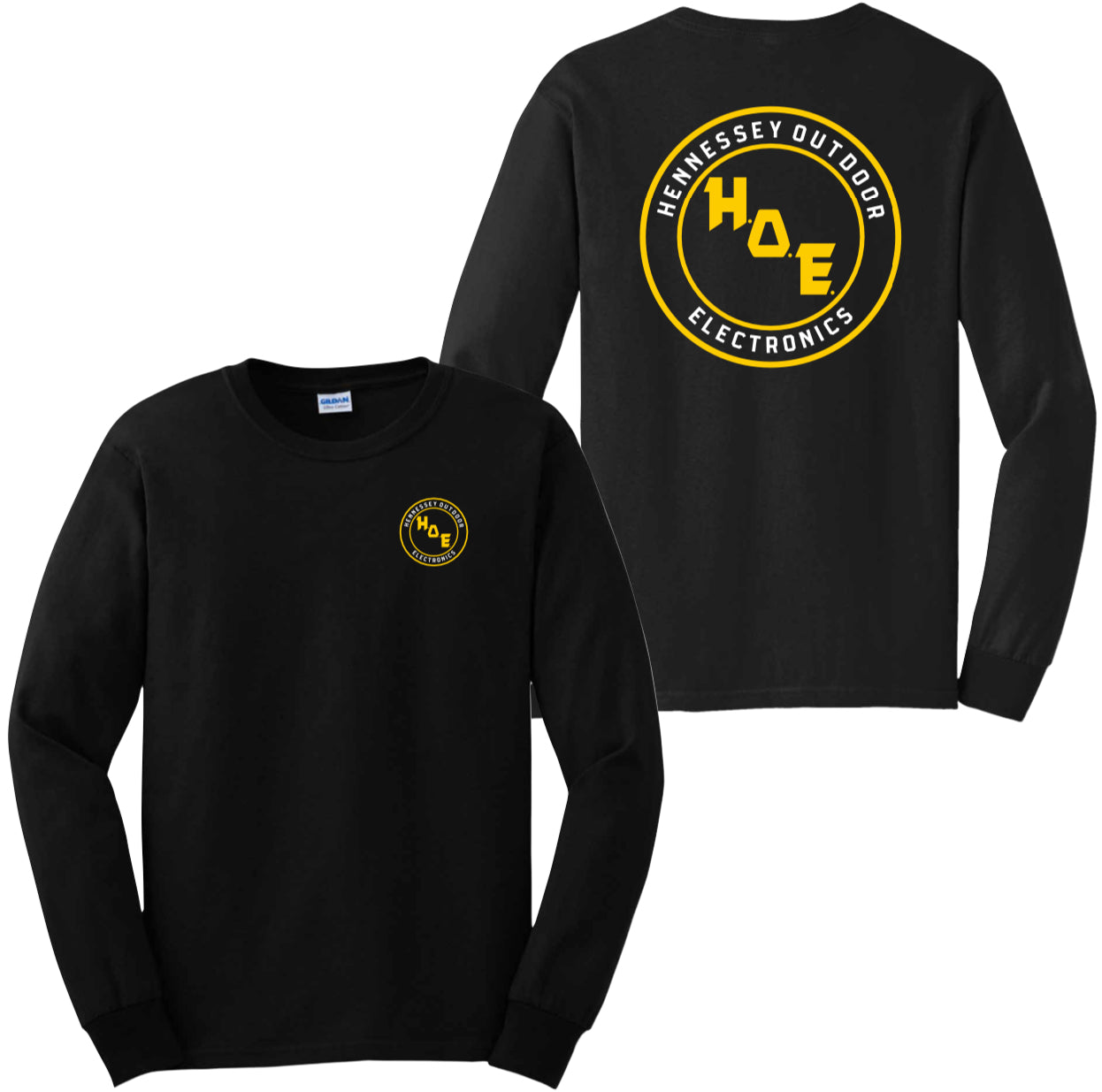 Black/Gold Circle