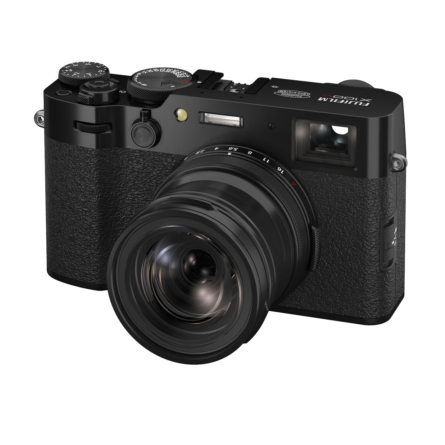 FUJIFILM X100VI Digital Camera 40.2MP APS-C Sensor - Black | Compact Mirrorless Camera for Street Photography & Travel Vlogging