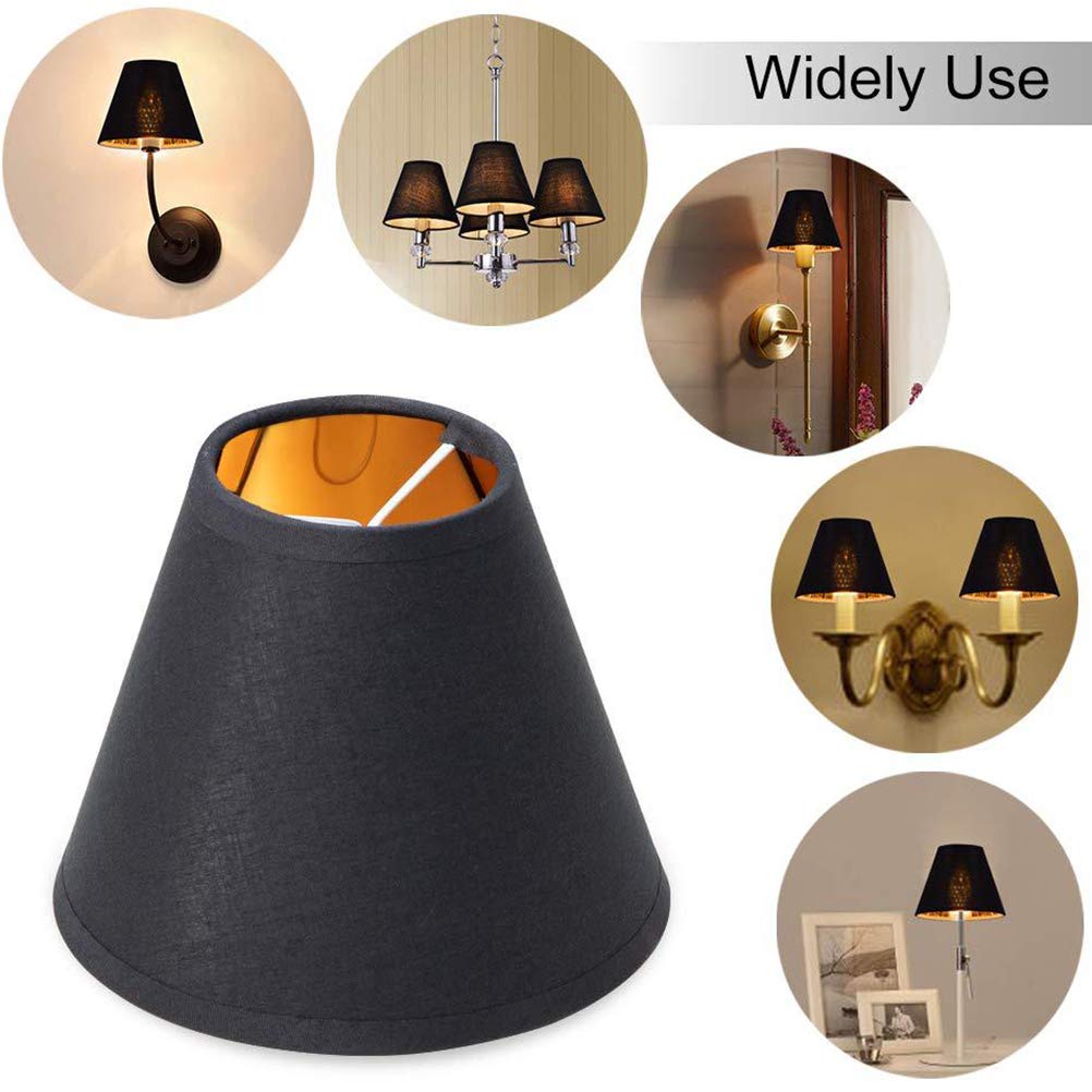 Small Cloth Lampshade - Bubble Style Replacement Shade for Table Lamps, Sconce & Ceiling Lights - E27 Base Desktop Keg Lamp Cover | Perfect for Bedroom, Living Room & Office Lighting Decor