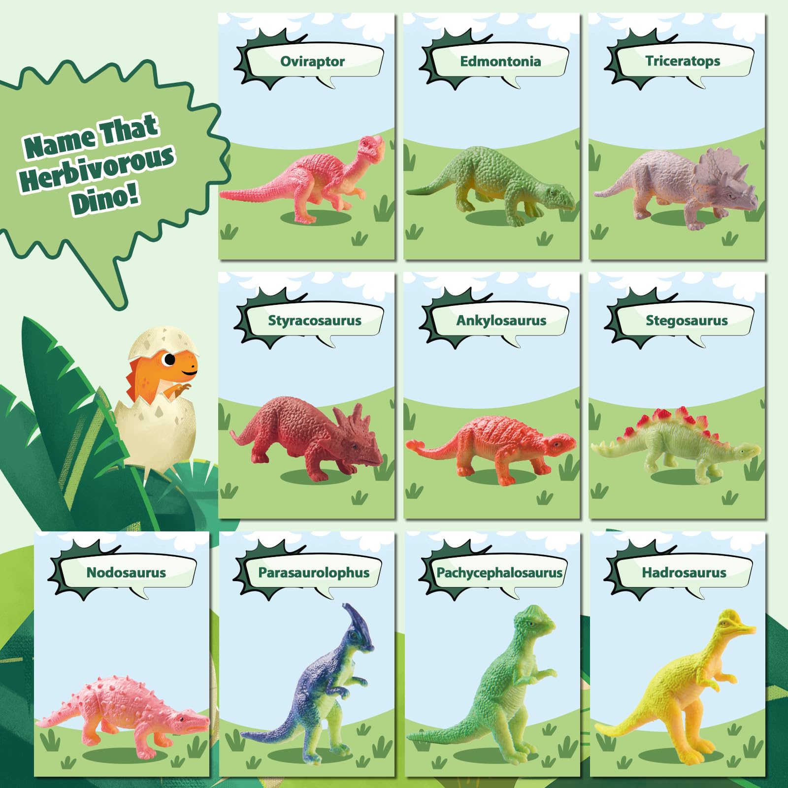 20 Pack Easter Dinosaur Bath Bombs for Kids - Natural Dino Egg Bath Fizzies with Surprise Carnivorous & Herbivorous Dinosaur Toys Inside | Fun Bath Time Gifts for Boys, Girls & Toddlers | Perfect for Easter Gifts, Birthday Presents & Sensory Play