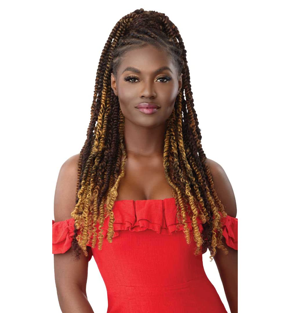 Outre Xpression Twisted Up Springy Bohemian Twist 3X Synthetic Braiding Hair 24