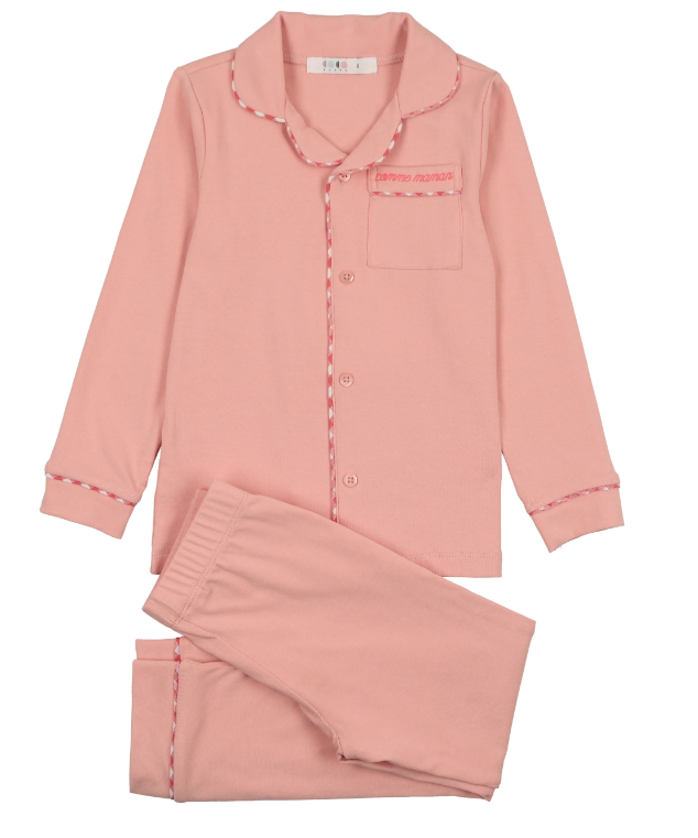 COCO BLANC Grandpa Pajamas for Boys & Girls (18M-16Y) - Soft Cotton Sleepwear for Kids & Teens - Perfect for Family Matching, Holidays & Cozy Nights