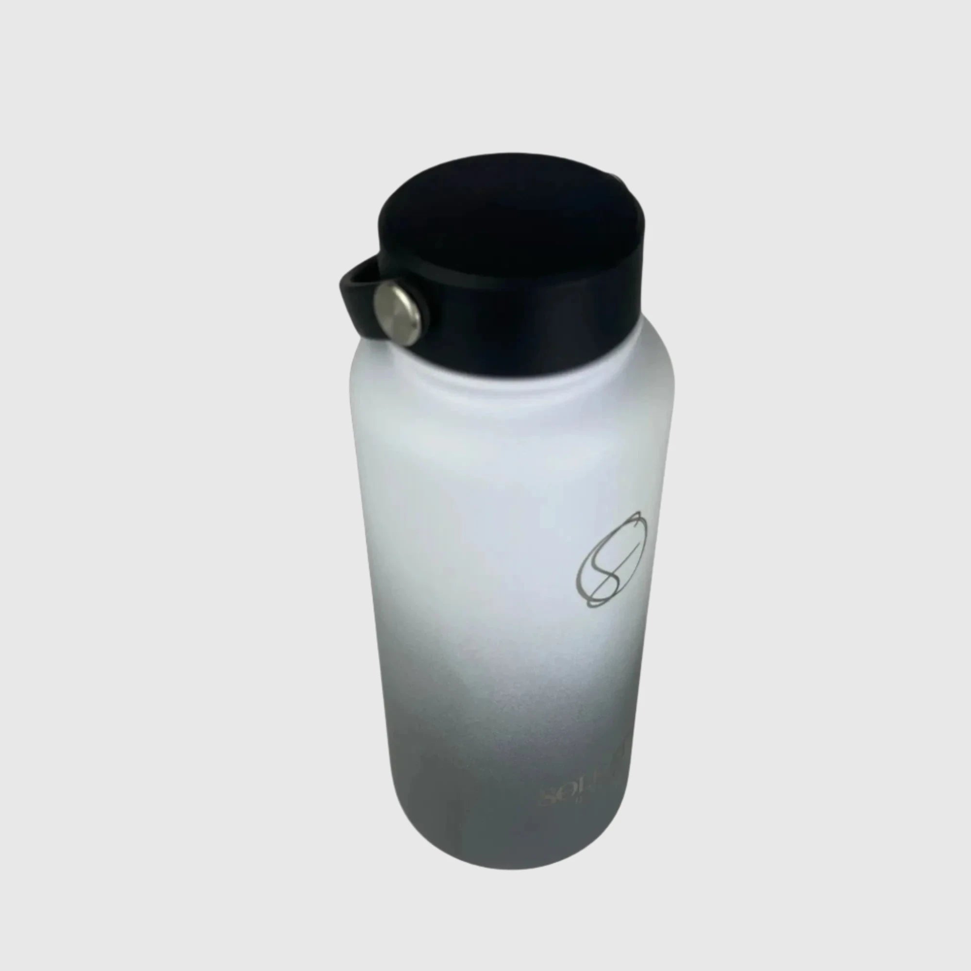 Premium Misty Grey Insulated Stainless Steel Water Bottle 32oz (950ml) - Keeps Drinks Cold 24Hrs/Hot 12Hrs - Perfect for Gym, Hiking, Camping & Office Use