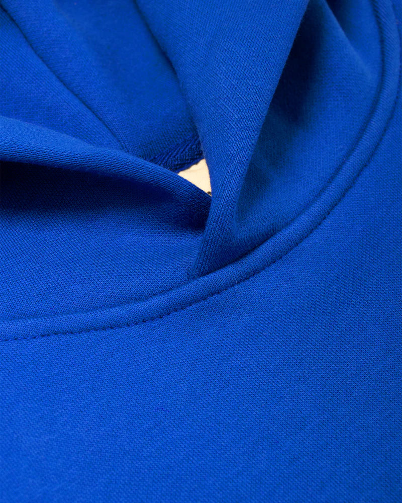 NAEON BLANC ULTRAFLEECE HOODIE COBALT BLUE - Premium Soft Fleece Pullover for Men & Women - Perfect for Outdoor Activities, Gym, and Casual Wear