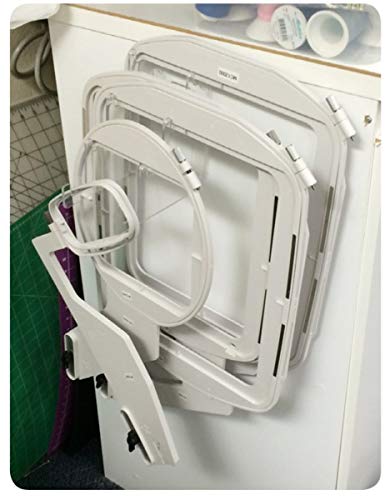 Sew Steady Embroidery Hoop & Ruler Organizer - Perfect for Quilting, Sewing & Craft Storage - Keep Your Workspace Neat & Tidy