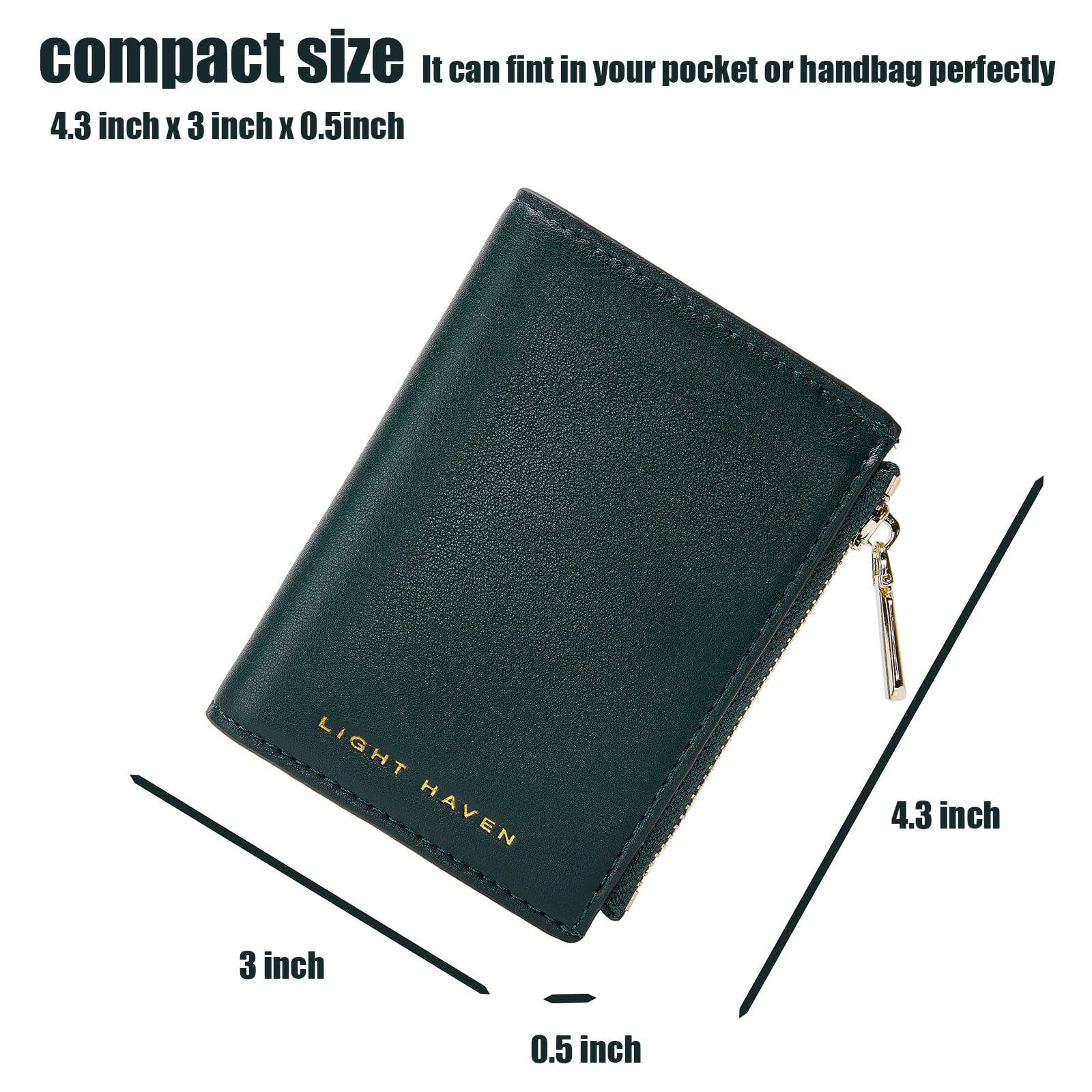 Slim RFID Blocking Wallet - Front Pocket Card Holder for Men & Women | Travel & Daily Use