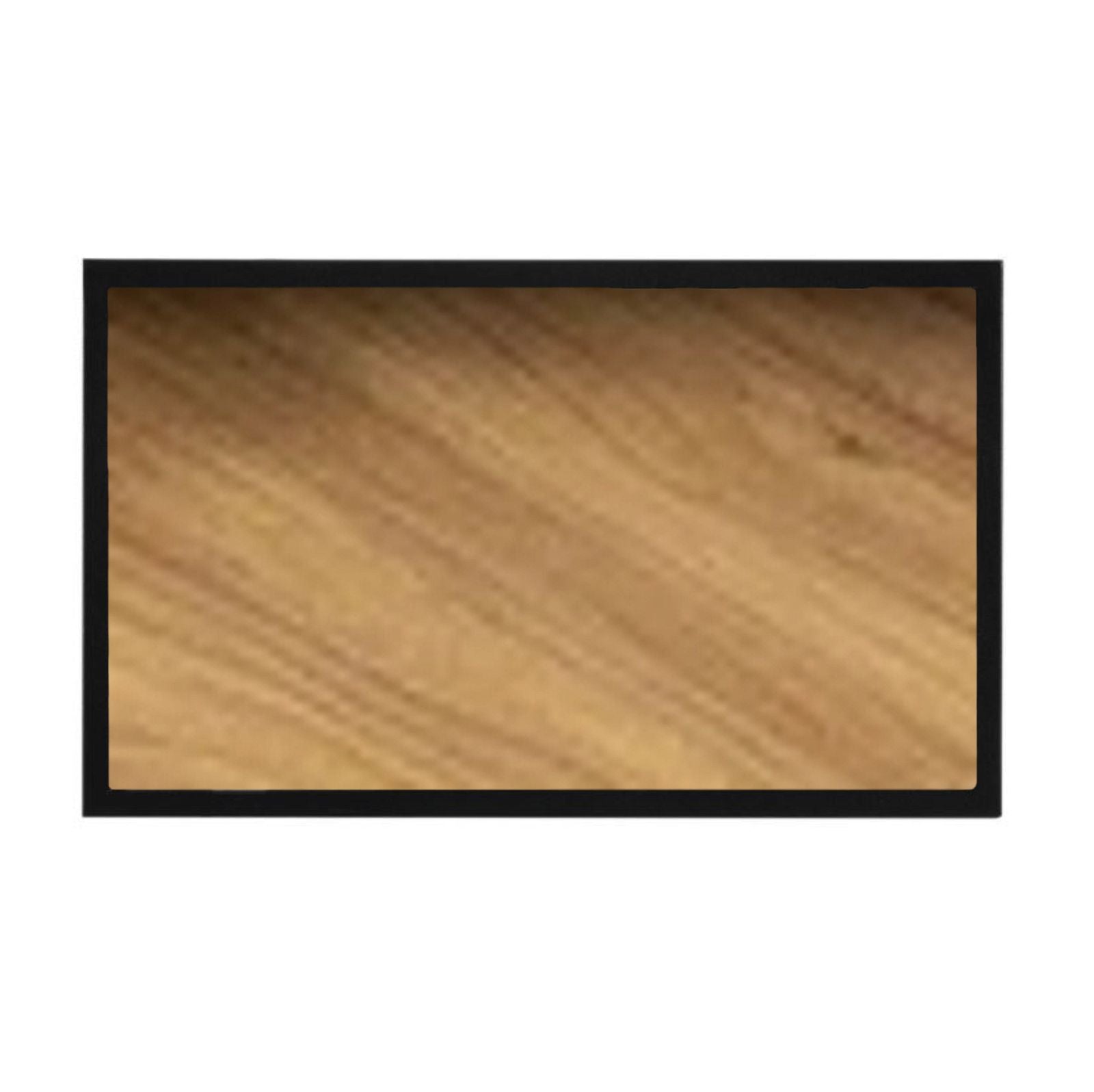 Modern Openstyle Side Table - English Oak with Black Frame by Urban Style - Perfect for Living Room, Bedroom, or Office Decor